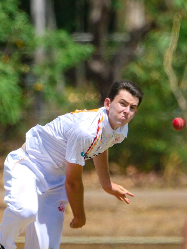 Tracy Village star Noah McFadyen. Picture: Glenn Campbell