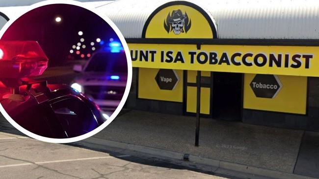 Police were called to a fire at the Mount Isa Tobacconist on June 24.