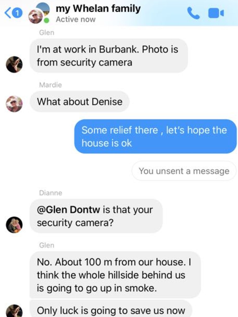 He sent them screenshots of his home taken on his neighbour’s CCTV. Picture: Cathy Cruise