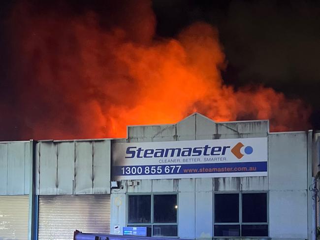 A fundraiser has been launched to help family business Steamaster rebuild after it was destroyed by a fire on New Year's Eve. Picture: GoFundMe