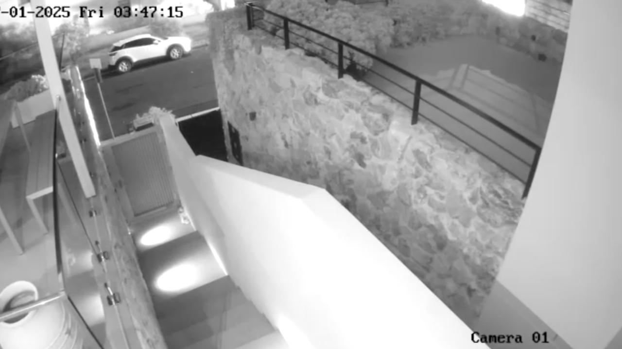 Watch: CCTV of car alight in anti-Semitic attack