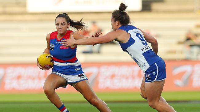 Monique Conti has been traded to Richmond. Picture: Getty Images