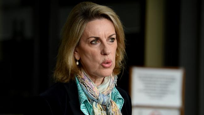 Georgie Crozier, Victorian Shadow Minister for Health, was quick to hit back at the AMF’s claims it hasn’t been consulted about the Liberals’ plan to recruit 40,000 extra healthcare workers. Picture: NCA NewsWire / Andrew Henshaw