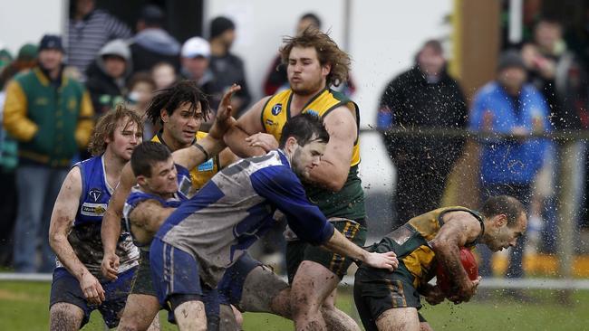 Country footy is in a holding pattern regarding finals series. Photo: Yuri Kouzmin.