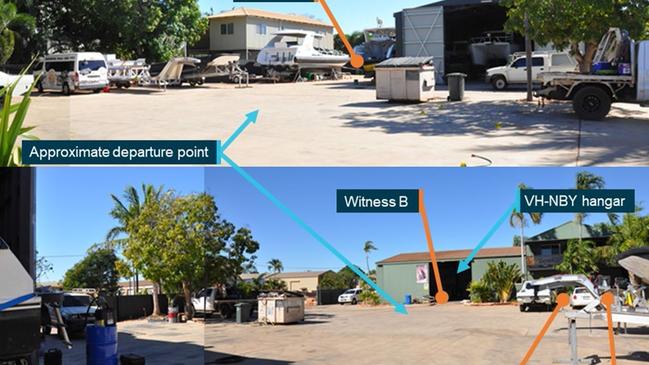 Thomas’s industrial property at Bilingurr, north of Broome. Picture: ATSB.