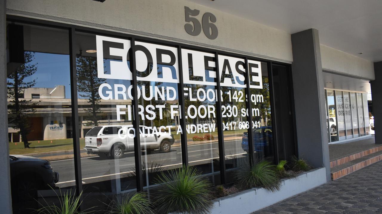 56 Gordon St was one of the many empty retail and commercial spaces in Mackay's CBD in September 2020. Picture: Zizi Averill