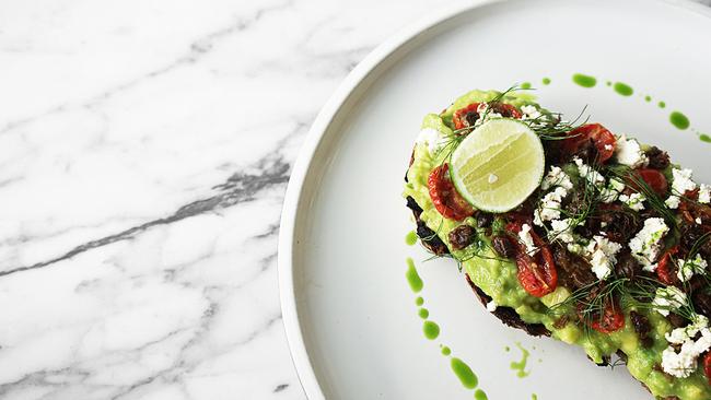 You won’t be without our beloved smashed avo on toast. Picture: Supplied.