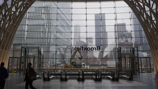 Brookfield Place in New York. The Canadian firm is one of the world’s biggest asset managers. Picture: Bloomberg