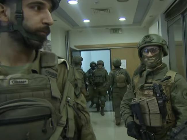 Israeli forces stormed Al Jazeera’s bureau in Ramallah, in the Occupied West Bank, early on Sunday, shutting down its operations. Picture: Al Jazeera