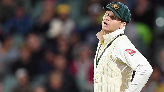 Smith’s decision-making is under scrutiny. (AAP Image/Dave Hunt)