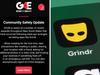 Dating app’s grim warning for users