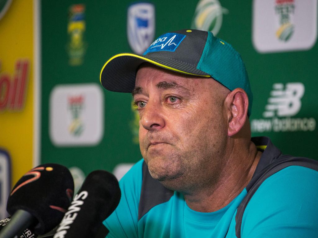 It was a tough time for Darren Lehmann as well.