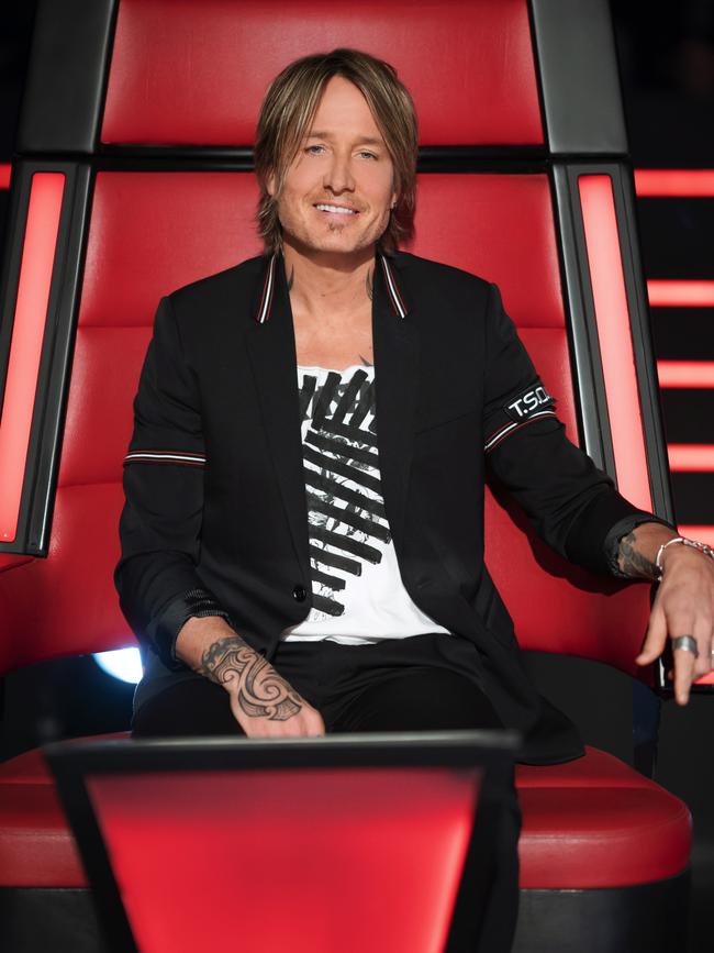 The Voice judge Keith Urban.