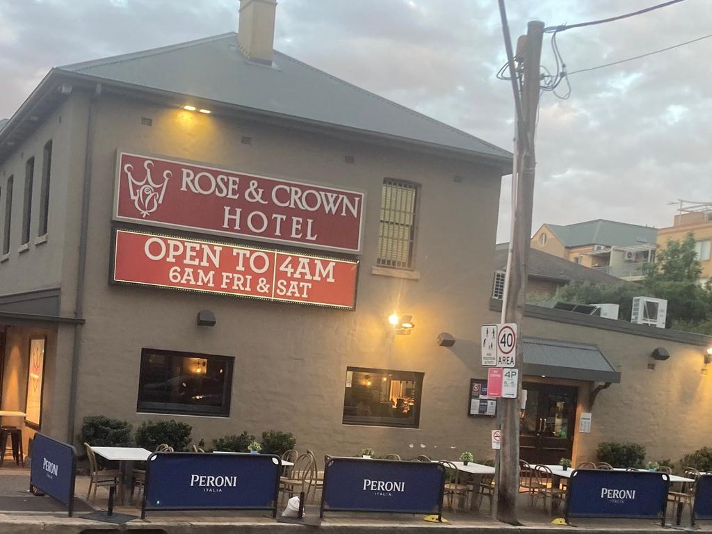 Parramatta’s Rose and Crown Hotel, which the Independent Liquor and Gaming Authority has found was giving cash loans, free cigarettes and free alcohol to pokie addicts.