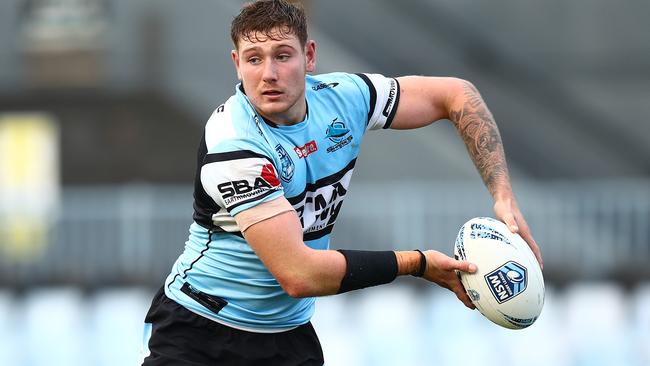 Cronulla's Lachlan Crouch is edging closer to an NRL debut. Picture: NRL Photos