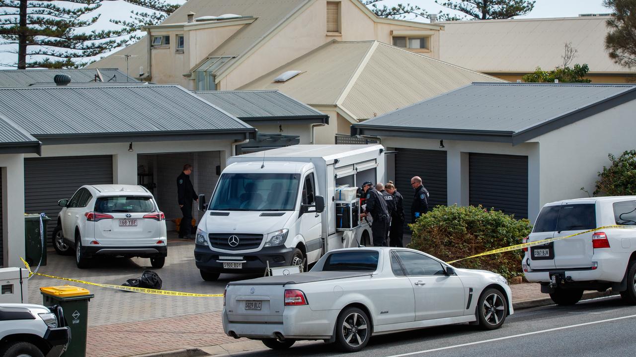 Linke was arrested after a fire at an Airbnb rental home at Henley Beach. Picture: Matt Turner