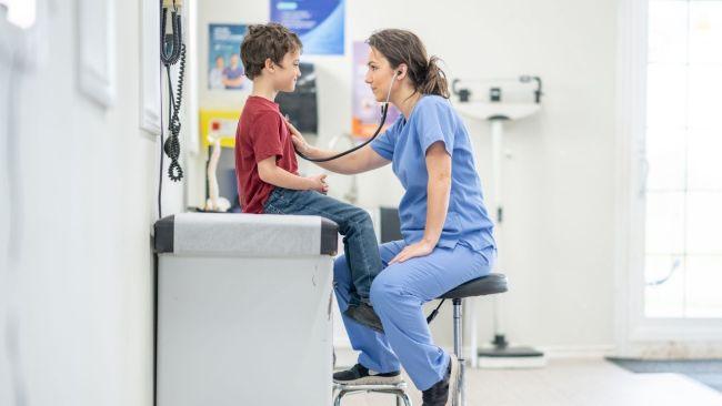 It's common for children to get a sore arm after a vaccination. Image: iStock