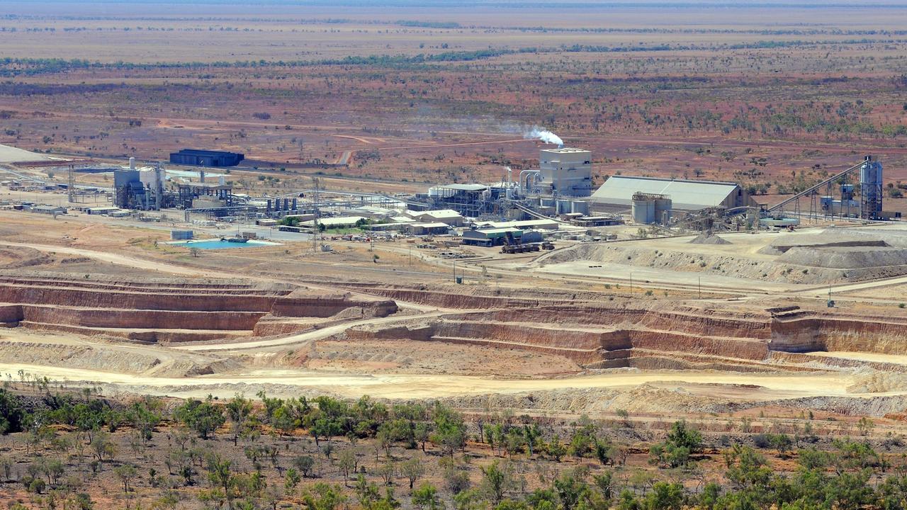 Phosphate Hill fertiliser plant, 140km north west of Mt Isa.
