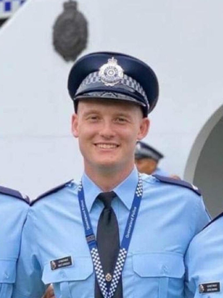 Constable Matthew Arnold, 26, was also murdered.