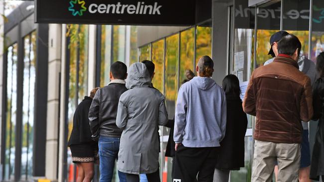 More than 90 per cent of the jobs lost during the pandemic have been regained. Picture: AFP