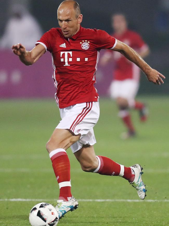 Bayern Munich's Arjen Robben.