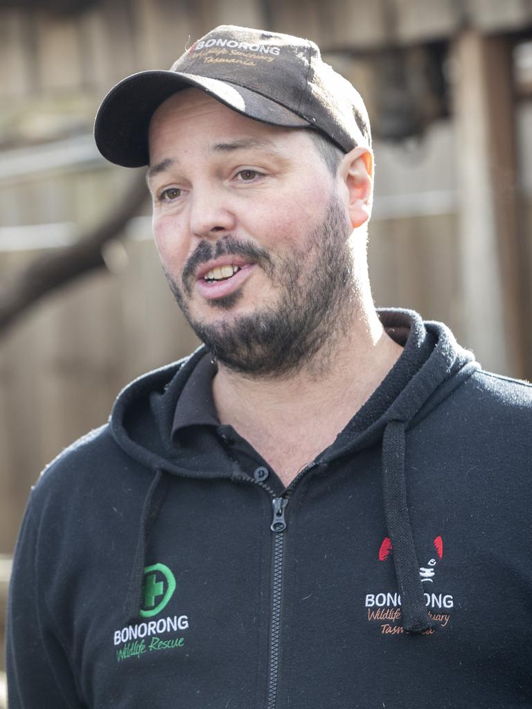 Bonorong Wildlife Sanctuary director Greg Irons. Picture: Chris Kidd