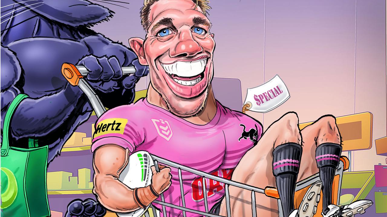 Zac Hosking has been one of the best value buys for the season. Art by Boo Bailey.