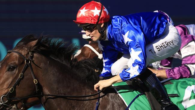 Tom Sherry combines with former boss Mark Newnham on three good chances at Goulburn. Picture: Getty Images
