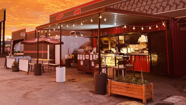 Cedar &amp; Stone Woodfired Pizza’s original location before moving to Wellington Point.