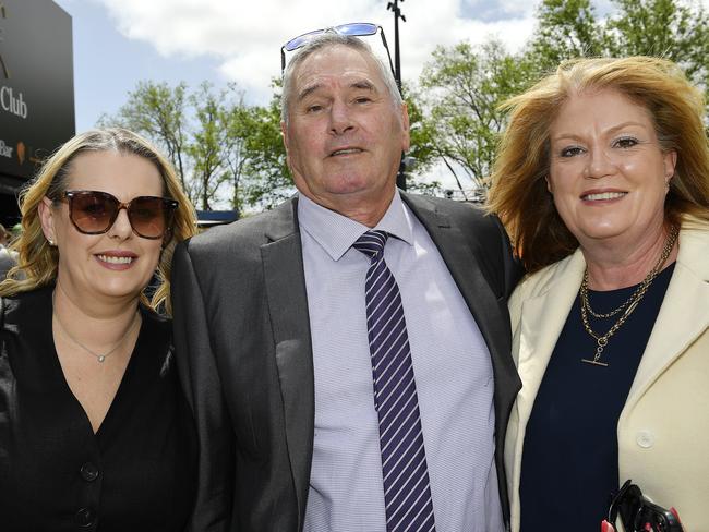 Taryn Maddock ,Hayden Kellett, Belinda Kellett. Picture: Andrew Batsch