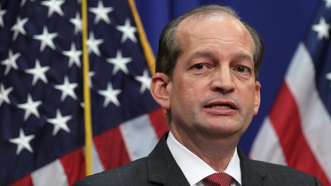 U.S. Secretary of Labor Alex Acosta. Picture: AFP