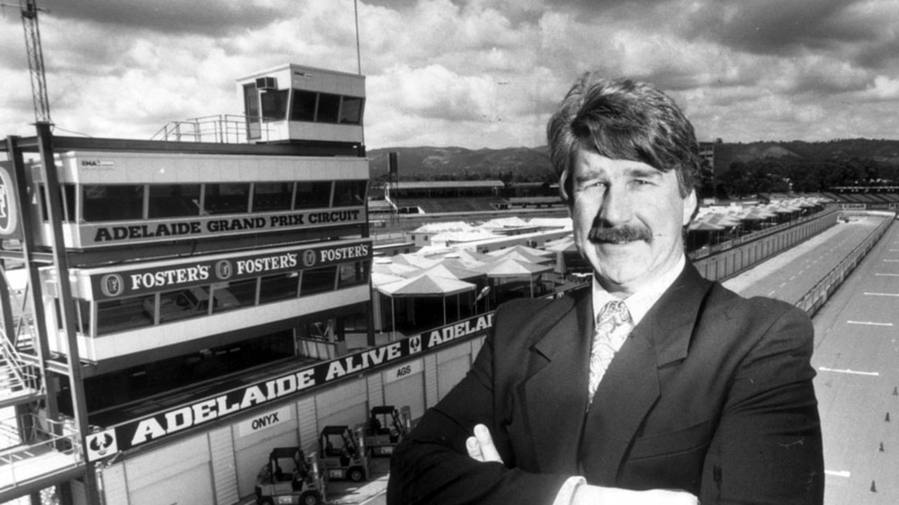 Adelaide Grand Prix executive director Dr Mal Hemmerling 25 Oct 1989.