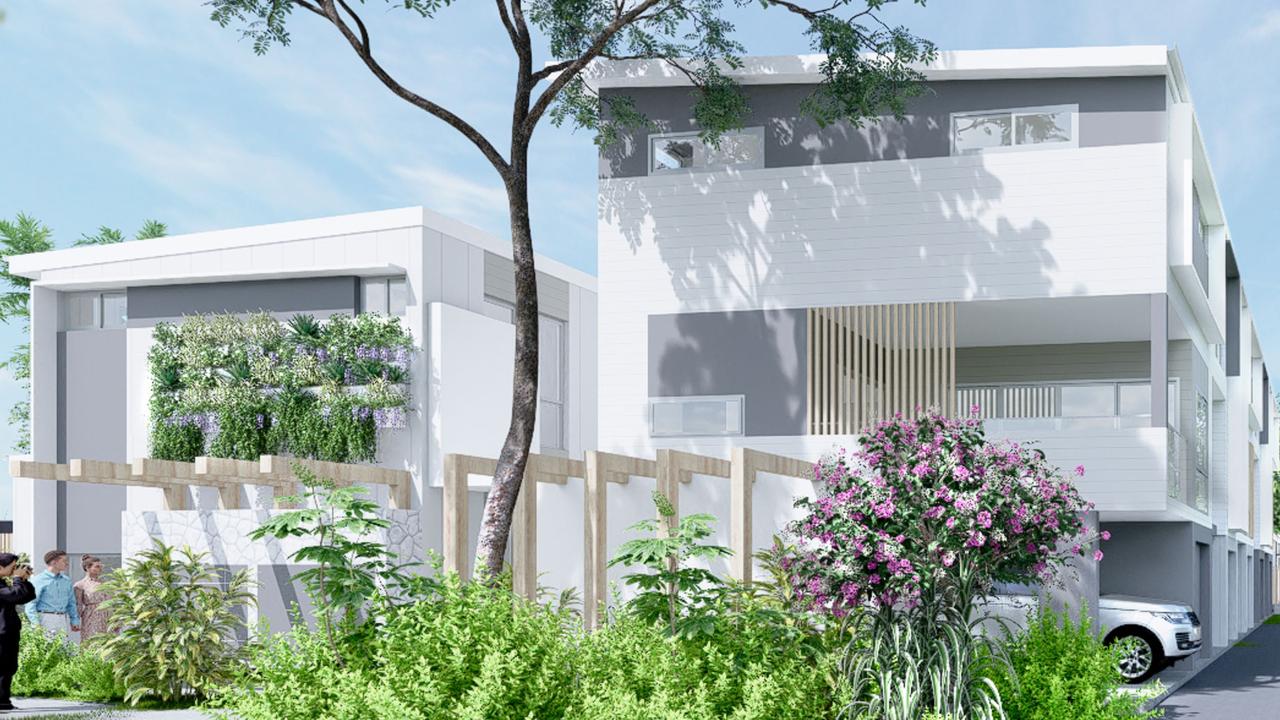 The planning proposal for 24 apartments in Byron Bay, Bangalow Rd. February 2024. Picture: Supplied