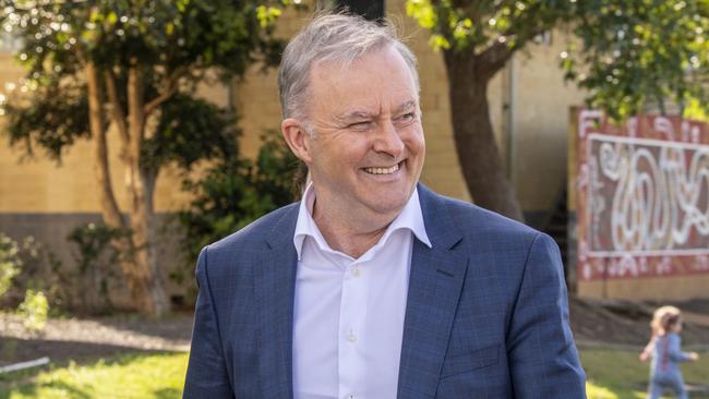 Anthony Albanese vote remains narrowly tied to young Australians, atheists, migrants, low-­income earners and women. Picture: Nev Madsen.