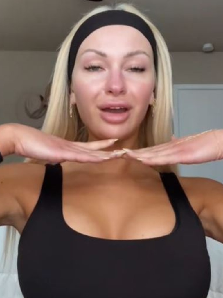 Shawna has taken the comment as a joke, posting a video saying ‘get ready with TikTok’s favourite 45-year-old’. Picture: TikTok