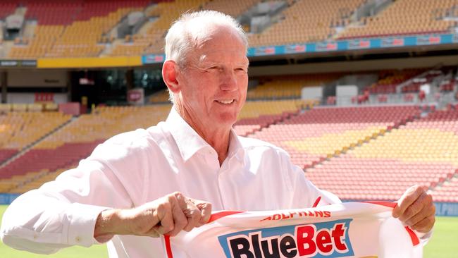 Dolphins coach Wayne Bennett has yet to secure a marquee signing for the club. Picture: Steve Pohlner