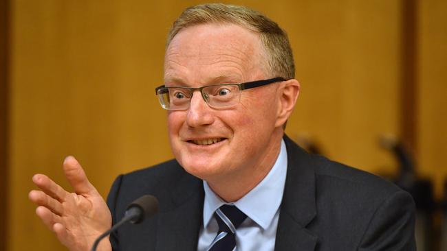 RBA Governor faces parliament. Picture: AAP