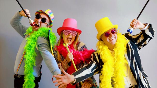 Kellyville’s Yvonne Keane (centre) gets into fundraising mode in 2019. She is one of several OAM recipients from the Hills. Picture: Angelo Velardo
