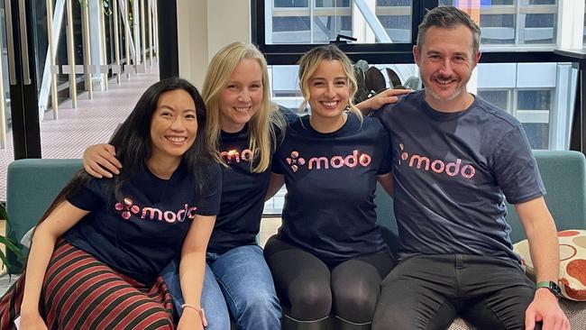 The Modo co-founding team. Picture: Supplied