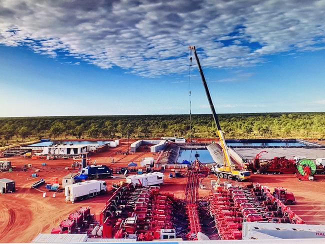 Origin has reported another key milestone in the gas rich Beetaloo sub-basin confirming another important discovery near Daly Waters. Picture: Supplied