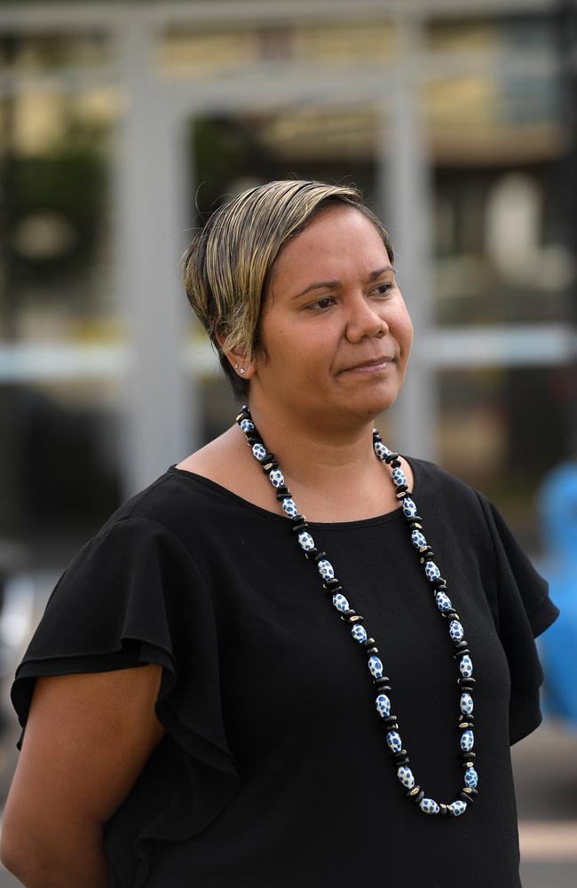 Housing Minister Selena Uibo committed almost $31m in grant funding to 19 non-government providers for the delivery of 57 Specialist Homelessness Services programs in urban and regional centres across the Territory, in the 2023-24 budget. Picture: (A)manda Parkinson