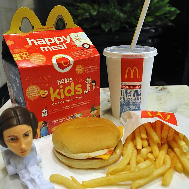 One day, we will celebrate over a Happy Meal again. Picture: Karen Bleier/AFP