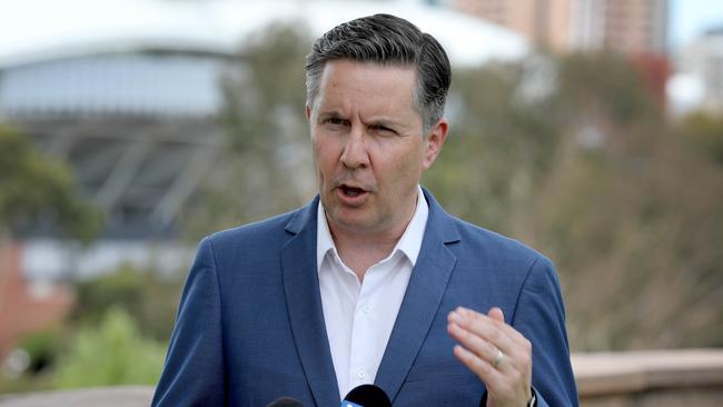 Labor’s Mark Butler argues an anti-corruption commission will ‘clean up these rorts’. Picture: NCA NewsWire / Dean Martin