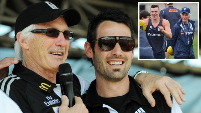 Alan Didak has gone in to bat for Mick Malthouse over MItch Robinson's comments against the ex-Blues coach.