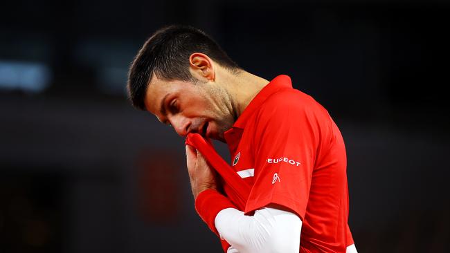 Novak Djokovic is being investigated for offences in three nations. Picture: Getty