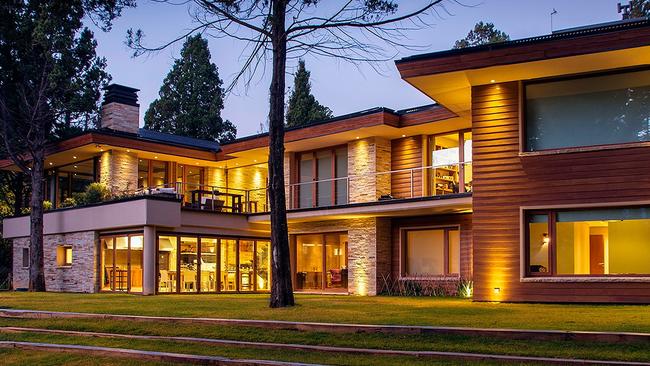 An example of a smart home in Patagonia.