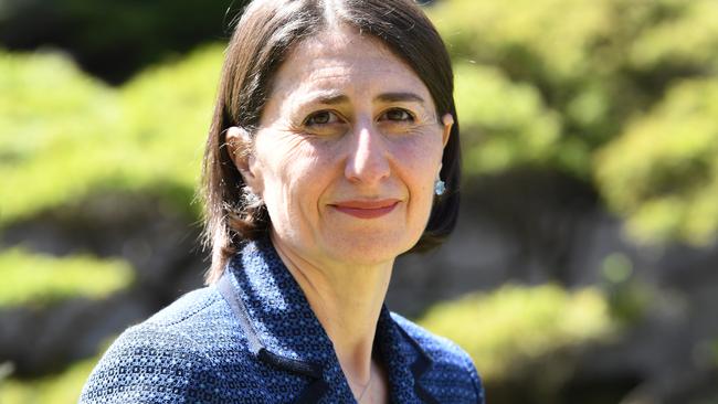 NSW Premier Gladys Berejiklian on Wednesday. Picture: AAP