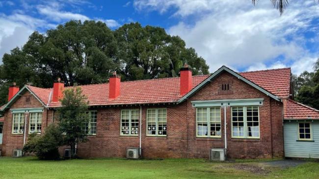 Bangalow Public School's heritage-listed Building A, which is currently used as the administration building.