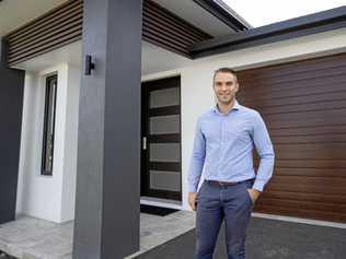 NEW HOME: Andrew Walker and his partner Taize are the 300th residents to call the Harmony Community in Palmview home. Picture: Contributed