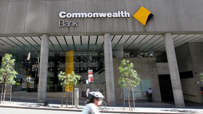 A logo graphic designers love. CommBank’s brand has been voted the fourth best Australian logo. Picture: Hollie Adams